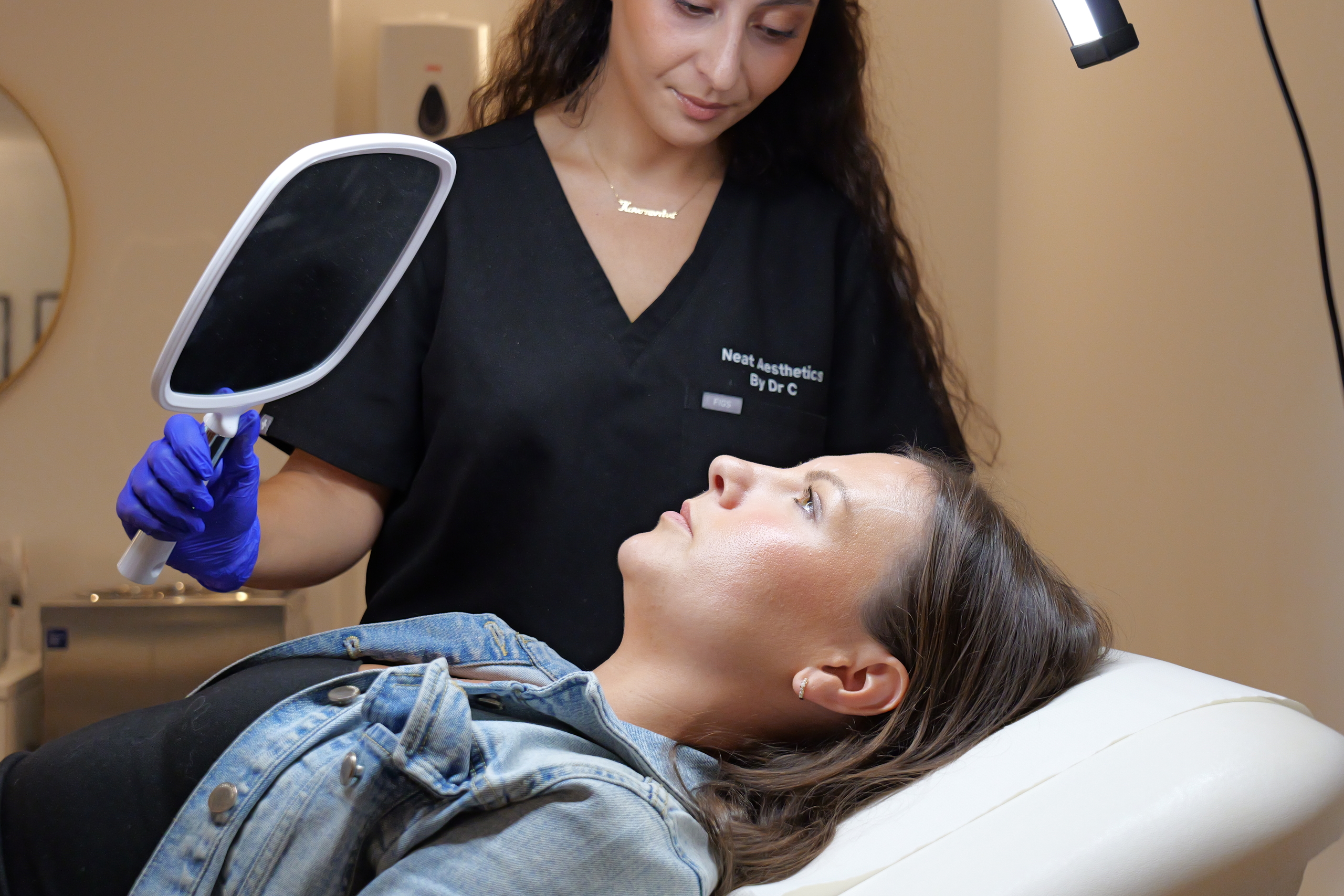 profhilo constantina prepares patient